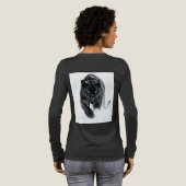 Primal Power 002 – Zwarte Panter Tri-Blend Shirt (Achterkant)