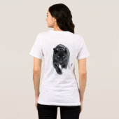 Primal Power 002 – Zwarte Panter Tri-Blend Shirt (Achterkant volledig)