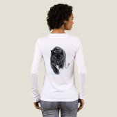 Primal Power 002 – Zwarte Panter Tri-Blend Shirt (Achterkant)