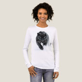 Primal Power 002 – Zwarte Panter Tri-Blend Shirt (Voorkant)