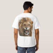 Primal Power 003 – Leeuw T-shirt (Achterkant volledig)