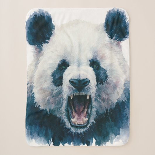 Primal Power 005 – Panda Sherpa Deken (Voorkant)