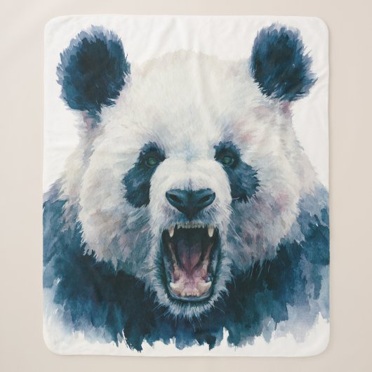 Primal Power 005 – Panda Sherpa Deken (Voorkant)
