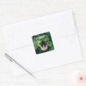 Primal Power 008 – Slang Vierkante Sticker (Envelop)