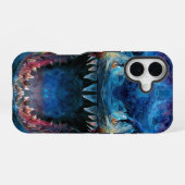 Primal Power 011 – Megalodon iPhone 16 Hoesje (Achterkant horizontaal)