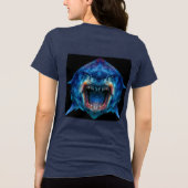 Primal Power 011 – Megalodon Tri-Blend Shirt (Achterkant)