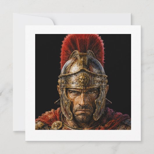 Primal Power 013 — Centurion Feestdagenkaart (Voorkant)