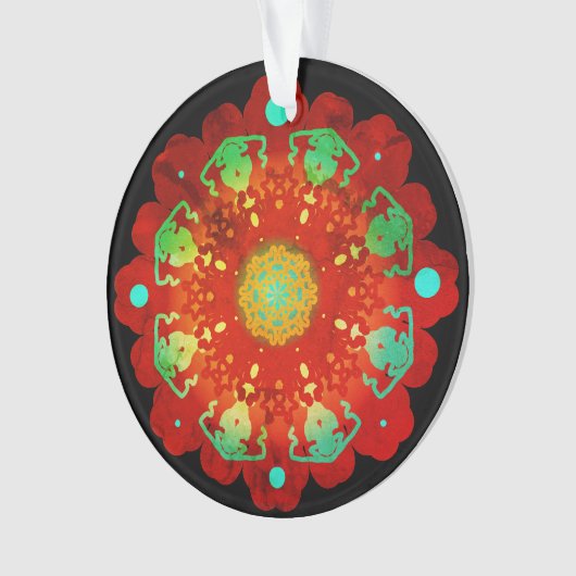 Primal Rhythms Mandala Ornament (voorkant)