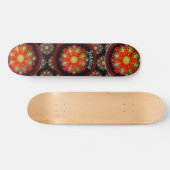 Primal Rhythms Mandala-patroon  Persoonlijk Skateboard (Horizontaal)