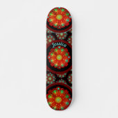 Primal Rhythms Mandala-patroon  Persoonlijk Skateboard (Voorkant)