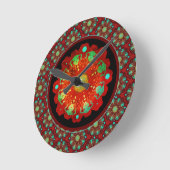 Primal Rhythms Mandala Patroon Ronde Klok (Hoek)