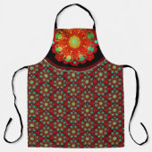 Primal Rhythms Mandala Pattern Schort (Voorkant)