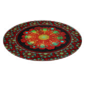 Primal Rhythms Mandala Pattern Snijplank (Hoek)