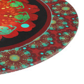 Primal Rhythms Mandala Pattern Snijplank (Hoek)