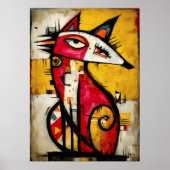 Primal Signal — De Vos Poster (Voorkant)