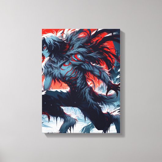 Primal Unleashed Canvas Afdruk (Voorkant)