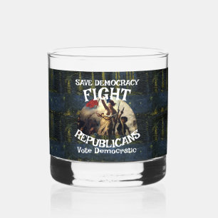PRIMALALASKA KLEDINGMERK FW FV HG ANTI-FASCISTISCH WHISKY GLAS