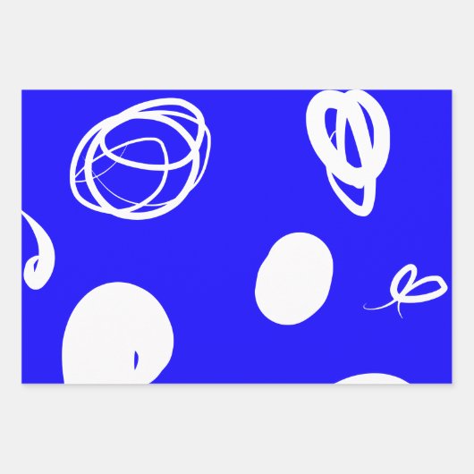 Primary colours set Wrapping Paper flat sheets (Voorkant 3)