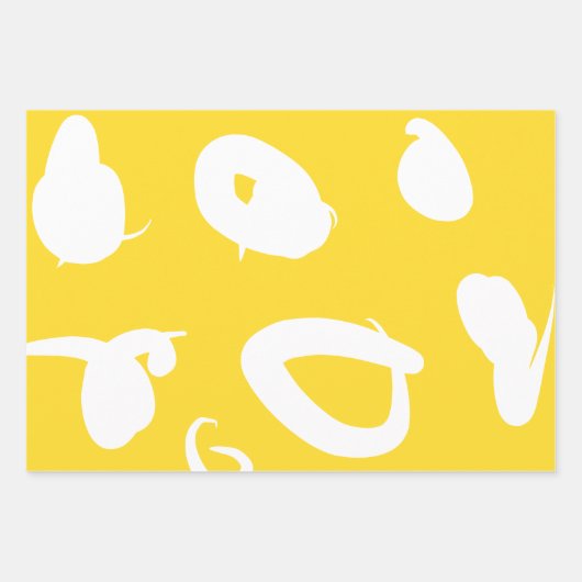 Primary colours set Wrapping Paper flat sheets (Voorkant)