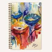 Primary Flowers Spiraal Notitieboek (Voorkant)