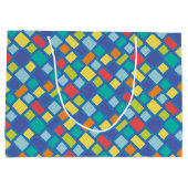 Primary Party Checkerboard Kinderen  Groot Cadeauzakje (Achterkant)