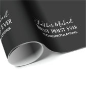 Primaste kleutertjes voor predikant — Eenvoudig pe Cadeaupapier (Rol Hoek)