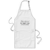 Primaste kleutertjes voor predikant — Eenvoudig pe Lang Schort (Voorkant)