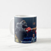 Primate Fight Night Koffiemok (Voorkant links)
