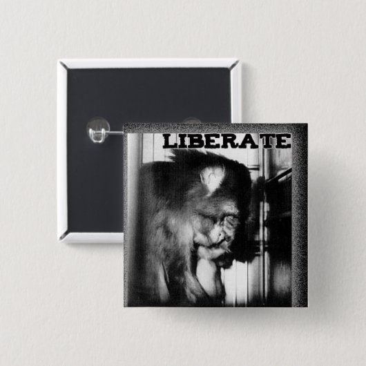 Primate Freedom Button (Voorkant /achterkant)