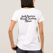 Primate Protector cursive T-shirt (Achterkant)