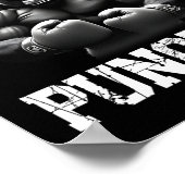 Primate Puncher Boxing Muscular Gorilla Boxer Ape Poster (Hoek)
