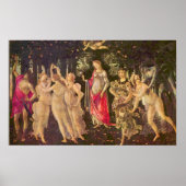 Primavera, Allegory of Spring by Sandro Botticelli Poster (Voorkant)