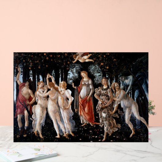 Primavera Botticelli Acryl Bord (Huwelijk)