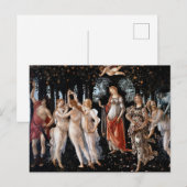 Primavera Botticelli Briefkaart (Voorkant / Achterkant)