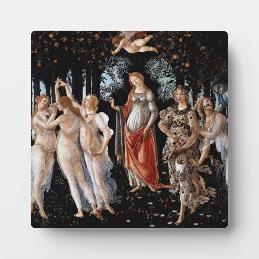 Primavera Botticelli Fotoplaat (Voorkant)
