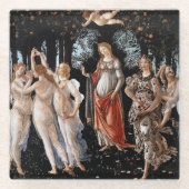 Primavera Botticelli Glazen Onderzetter (Voorkant)