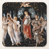 Primavera Botticelli Kartonnen Onderzetters (Voorkant)