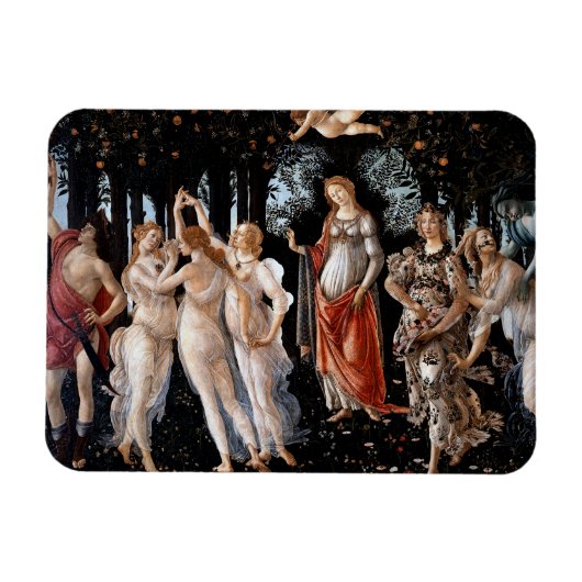 Primavera Botticelli Magneet (Horizontaal)