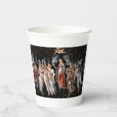 Primavera Botticelli Papieren Bekers (Achterkant)