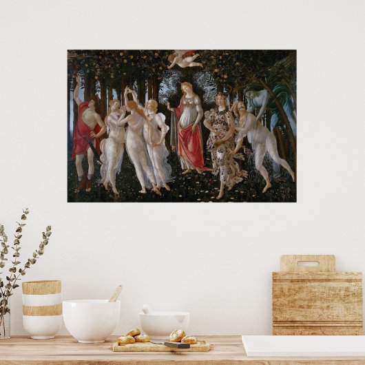Primavera Botticelli Poster (Keuken)