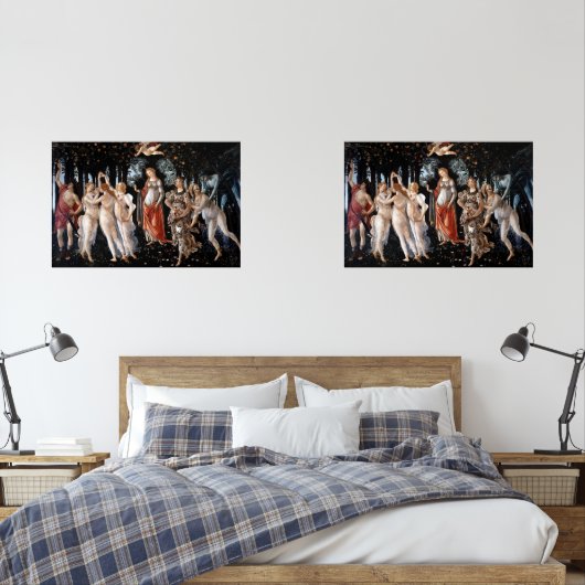 Primavera Botticelli Print Set (Slaapkamer)