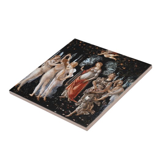 Primavera Botticelli Tegeltje (Zijkant)