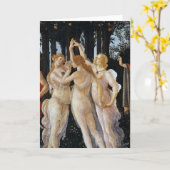 Primavera (detail), Sandro Botticelli, 1482 Kaart (Gele Bloem)