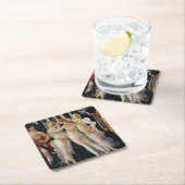 Primavera (detail), Sandro Botticelli, 1482 Kartonnen Onderzetters (Insitu)