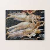 Primavera (detail), Sandro Botticelli, 1482 Legpuzzel (Horizontaal)