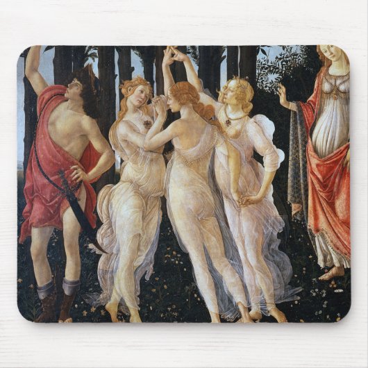 Primavera (detail), Sandro Botticelli, 1482 Muismat (Voorkant)