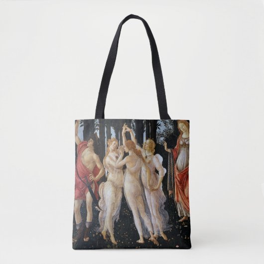 Primavera (detail), Sandro Botticelli, 1482 Tote Bag (Voorkant)