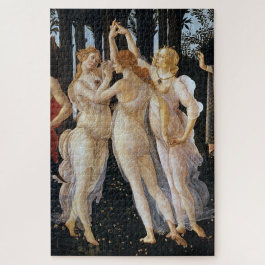 Primavera (detail), Sandro Botticelli Legpuzzel (Verticaal)