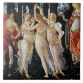 Primavera (detail), Sandro Botticelli Tegeltje (Voorkant)