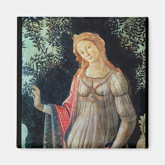 Primavera, detail van Venus, ca.1478 Magneet (Voorkant)